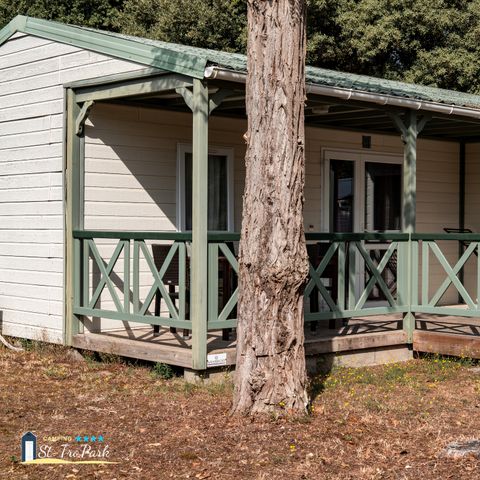 MOBILE HOME 4 people - Premium 32m² (2 bedrooms) reserved for people with reduced mobility with air conditioning