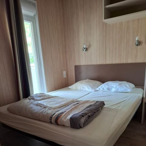 CHALET 6 people - Chalet Premium 34m² (3 bedrooms) + Air conditioning + Dishwasher + Covered terrace
