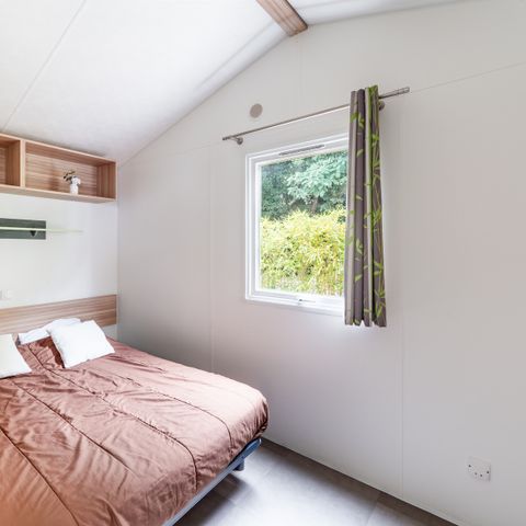MOBILE HOME 4 people - Comfort mobile home 27.5m² (2 bedrooms) + 11m² semi-covered wooden terrace