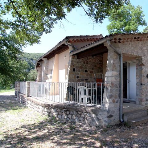 Country house 4 persons - Pavilion with view - 1 bedroom - With air conditioning - Terrace and - TV