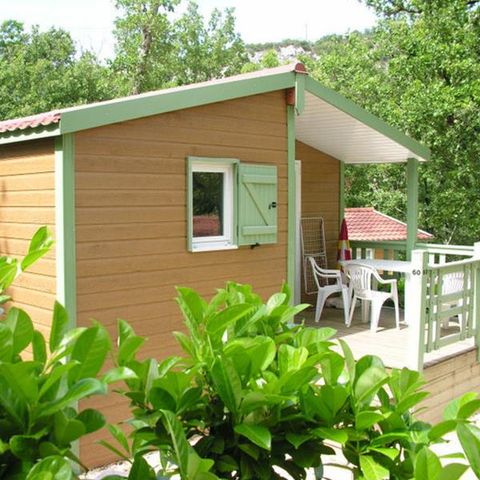 Mobile home 6 persons - 4/6 Comfort with terrace + Air conditioning + TV 40m².