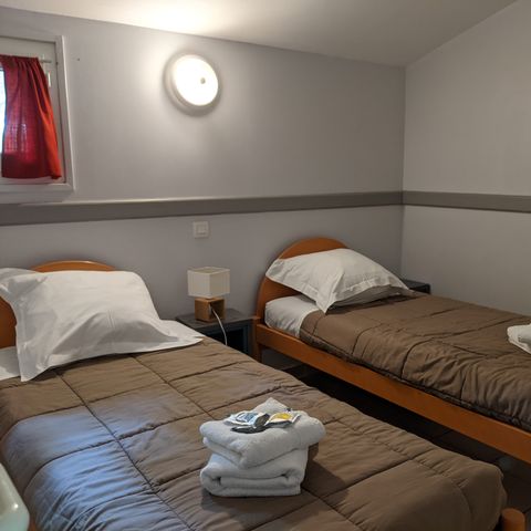 House 6 persons - Pavilion 6- - 1 bedroom - Cabin - Terrace - Air conditioning - TV - 40m².