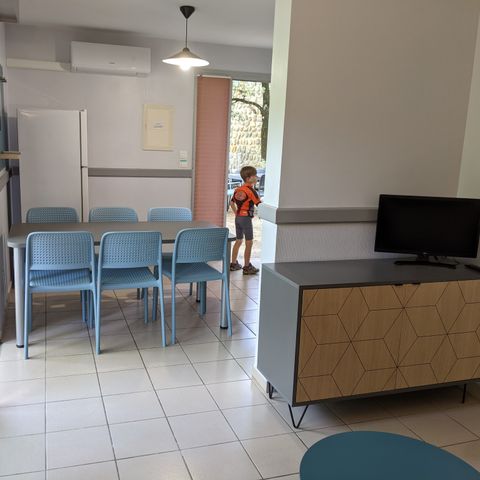 House 6 persons - Pavilion 6- - 1 bedroom - Cabin - Terrace - Air conditioning - TV - 40m².