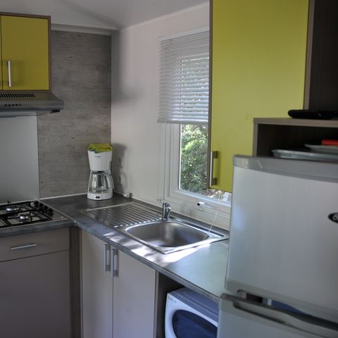 Mobile home 6 persons - 6 with - Terrace - Air-conditioning - TV - 36m² - France