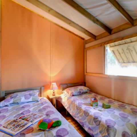 CANVAS AND WOOD TENT 4 people - LODGE PREMIUM SWEET