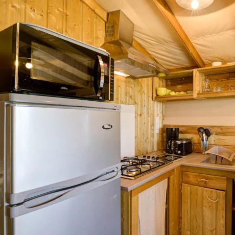 CANVAS AND WOOD TENT 4 people - LODGE PREMIUM SWEET
