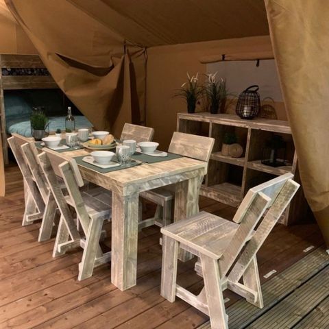 TENT 5 people - WOODY without sanitary facilities