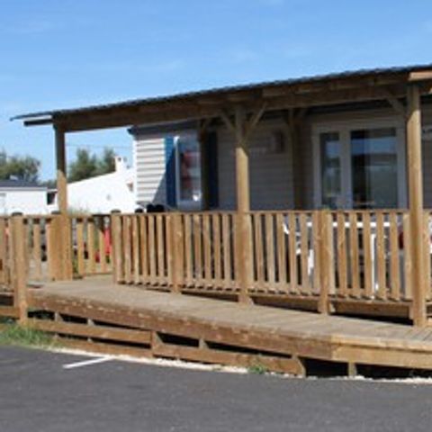 Mobile home 5 persons - Cottage 33 m² Reduced mobility 2 bedrooms TV/CLIM