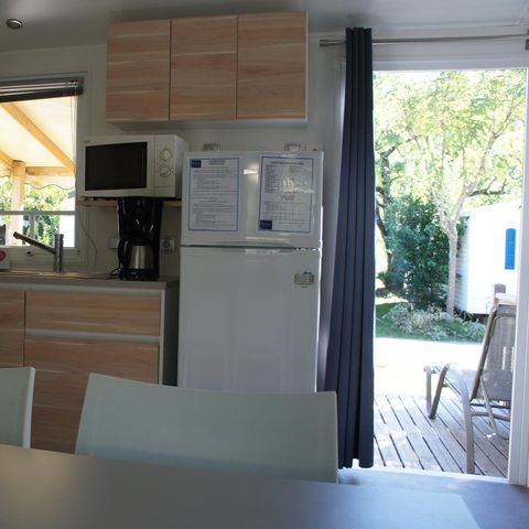 MOBILE HOME 7 people - Mobil home Standard 32 m² 3 bedrooms + terrace 12m² semi-covered (9m²) 6/7 pers