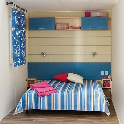 MOBILE HOME 2 people - Mobil home Standard 21m² 1 bedroom + terrace 12m² semi-covered (9m²) 2 pers