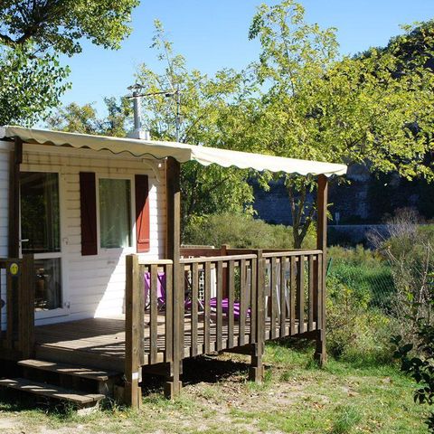 MOBILE HOME 2 people - Mobil home Standard 21m² 1 bedroom + terrace 12m² semi-covered (9m²) 2 pers