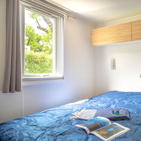 MOBILE HOME 4 people - Mobile home Premium 27 m² 2 bedrooms + covered terrace 9m² + TV + Air conditioning + River view 4 pers