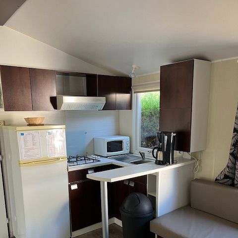 MOBILE HOME 5 people - Mobile home Standard 32 m² 2 bedrooms + terrace 12m² semi-covered (9m²) 4/5 pers