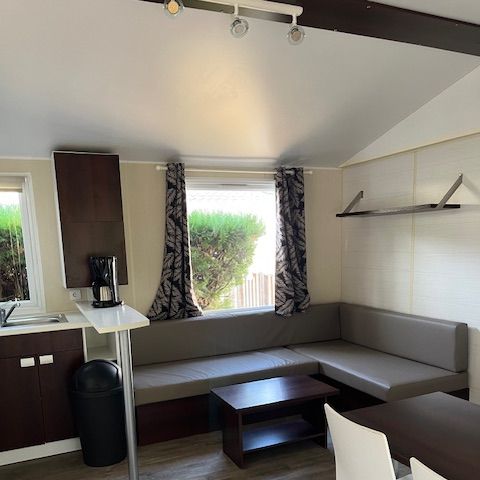 MOBILE HOME 5 people - Mobile home Standard 32 m² 2 bedrooms + terrace 12m² semi-covered (9m²) 4/5 pers