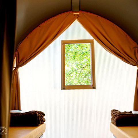 CANVAS AND WOOD TENT 4 people - Coco Sweet 2ch 4pers