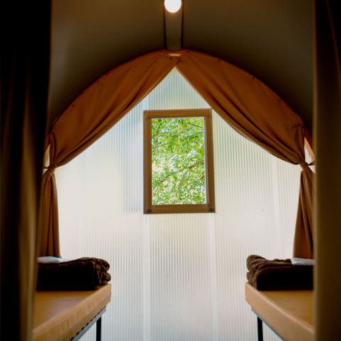 CANVAS AND WOOD TENT 4 people - Coco Sweet 2ch 4pers