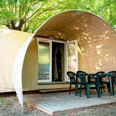 CANVAS AND WOOD TENT 4 people - Coco Sweet 2ch 4pers