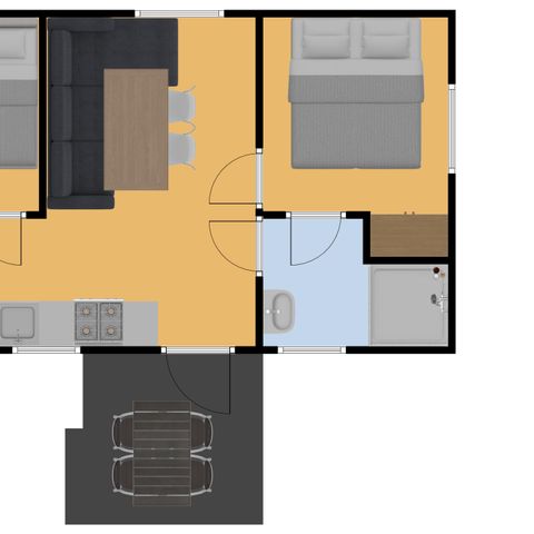 Mobile home 4 persons - Pêcher