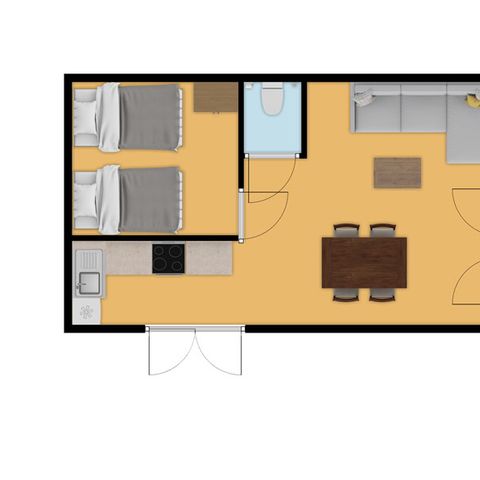 MOBILE HOME 4 people - Magnolia