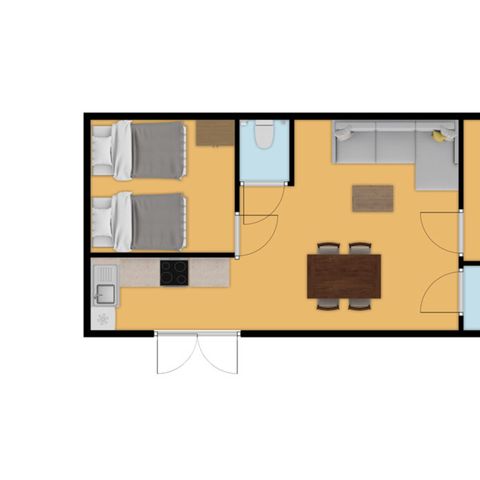 Mobile home 4 persons - Magnolia