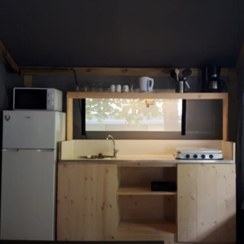CANVAS AND WOOD TENT 4 people - Cocotier