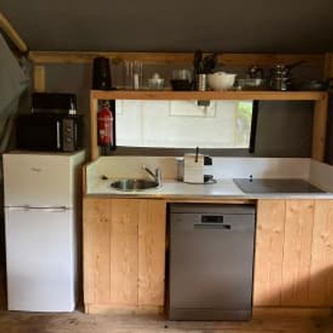 CANVAS AND WOOD TENT 4 people - Cocotier