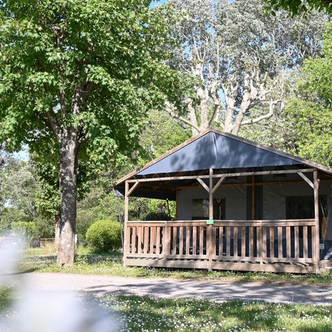 Canvas and wooden tent 4 persons - Cocotier