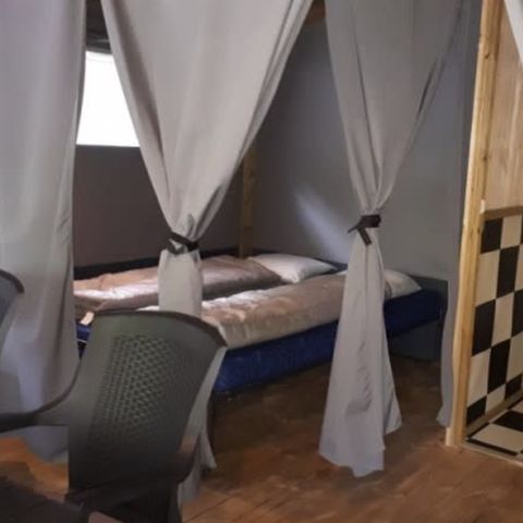 CANVAS AND WOOD TENT 4 people - Cocotier