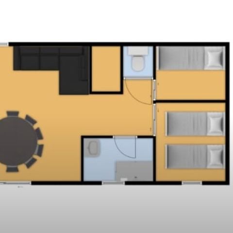 MOBILE HOME 6 people - Passiflore