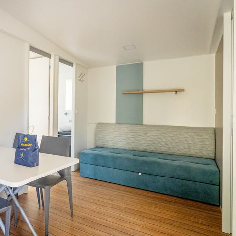 Mobile home 6 persons - Mobile-home | Comfort | 3 Bedrooms | 6 Pers. | Raised terrace | Air conditioning