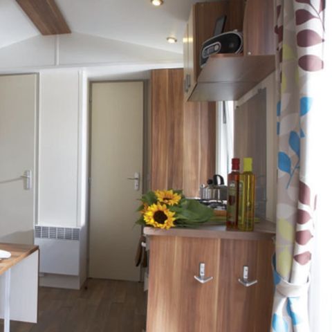 Mobile home 5 persons - Mobil-home | Classic | 2 Bedrooms | 5 Pers. | Raised terrace not covered | Air conditioning