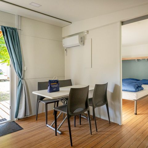 Mobile home 6 persons - Mobile-home | Comfort | 2 Bedrooms | 4/6 Pers. | Raised terrace | Air-con.