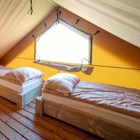 CANVAS AND WOOD TENT 5 people - Safari Lodge