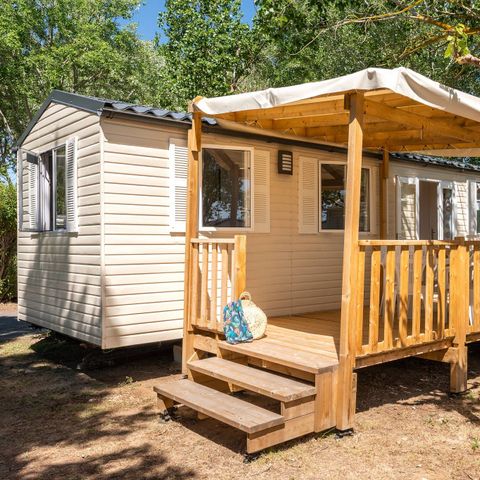 Mobile home 4 persons - Comfort | 2 Bedrooms | 4 Pers | Raised terrace | Air conditioning