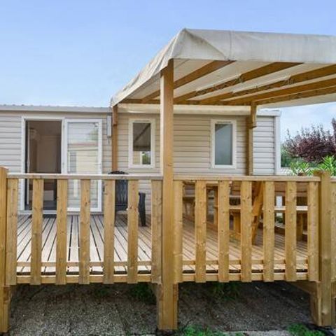 MOBILE HOME 4 people - Comfort | 2 Bedrooms | 4 Pers | Raised terrace | Air conditioning