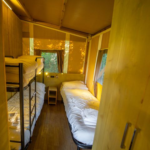 CANVAS AND WOOD TENT 5 people - Lodge Tent Deluxe
