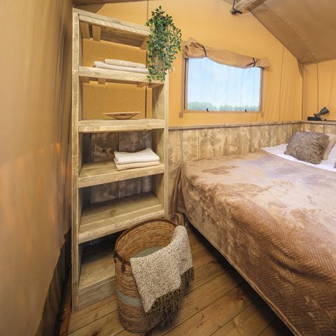 CANVAS AND WOOD TENT 5 people - Glamptent Basic