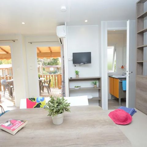 MOBILE HOME 6 people - Mobile home Six-Fours - 34 m² - 3 Bedrooms