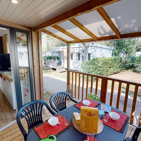 MOBILE HOME 4 people - Mobile home Cassis - 28 m² - 2 bedrooms