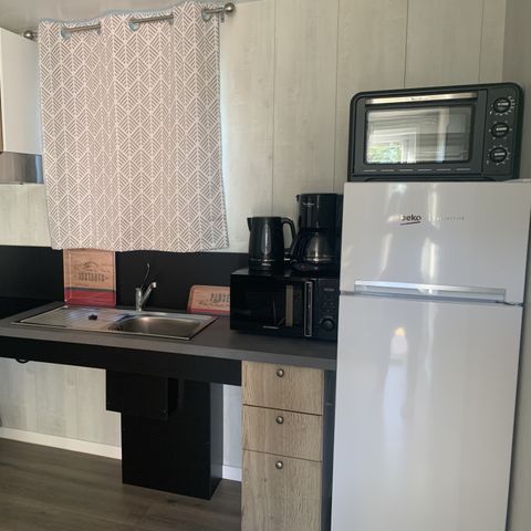 Mobile home 4 persons - MOBIWOOD 40 PMR - 2 Bedrooms