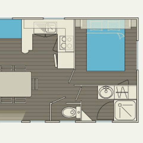 Mobile home 6 persons - MH3 GRAND CHARMEUR 32 sqm