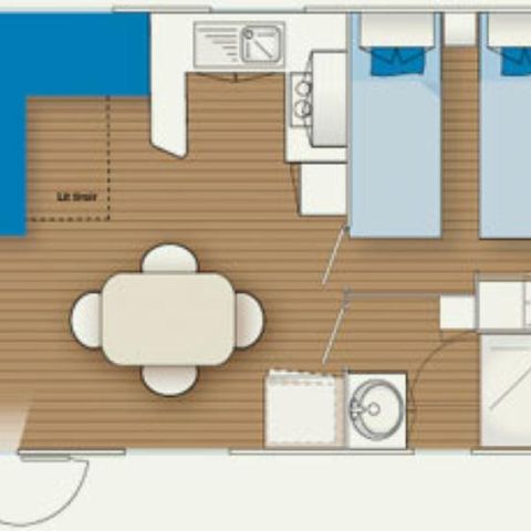 MOBILE HOME 4 people - MH2 FLORES PLUS 32 sqm