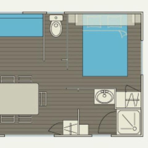 Mobile home 4 persons - MH2 GRAND LARGE 30 sqm