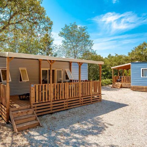 MOBILE HOME 4 people - Mobile-home | Comfort | 2 Bedrooms | 4 Pers. | Raised terrace | Air-con.
