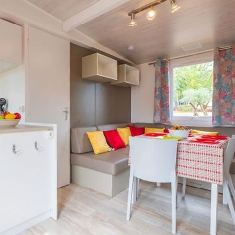 MOBILE HOME 6 people - Mobile-home | Comfort | 3 Bedrooms | 6 Pers. | Raised terrace | Air conditioning