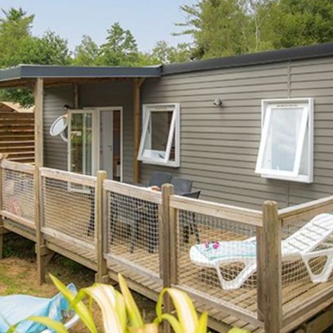MOBILE HOME 6 people - Mobile-home | Comfort | 3 Bedrooms | 6 Pers. | Raised terrace | Air conditioning