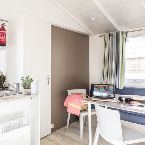 MOBILE HOME 6 people - Comfort XL | 3 Bedrooms | 6 Pers | Raised terrace | Air conditioning