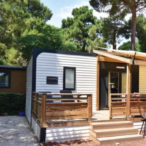 BUNGALOW 4 people - Mobile-home | Premium | 2 Bedrooms | 4 Pers. | Raised terrace | Air-con.