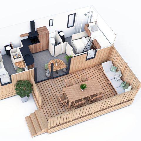 MOBILE HOME 5 people - SunLodge Katsura