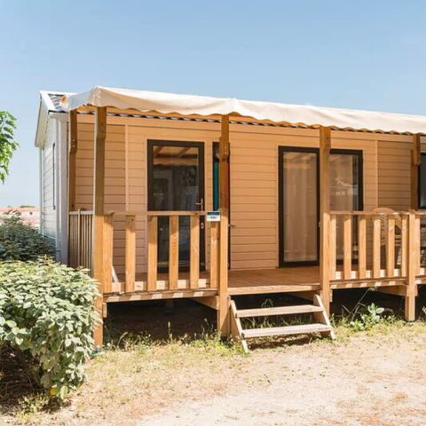 BUNGALOW 5 people - Mobile home | Comfort | 3 Bedrooms | 5 Pers | Raised terrace | Air conditioning | TV